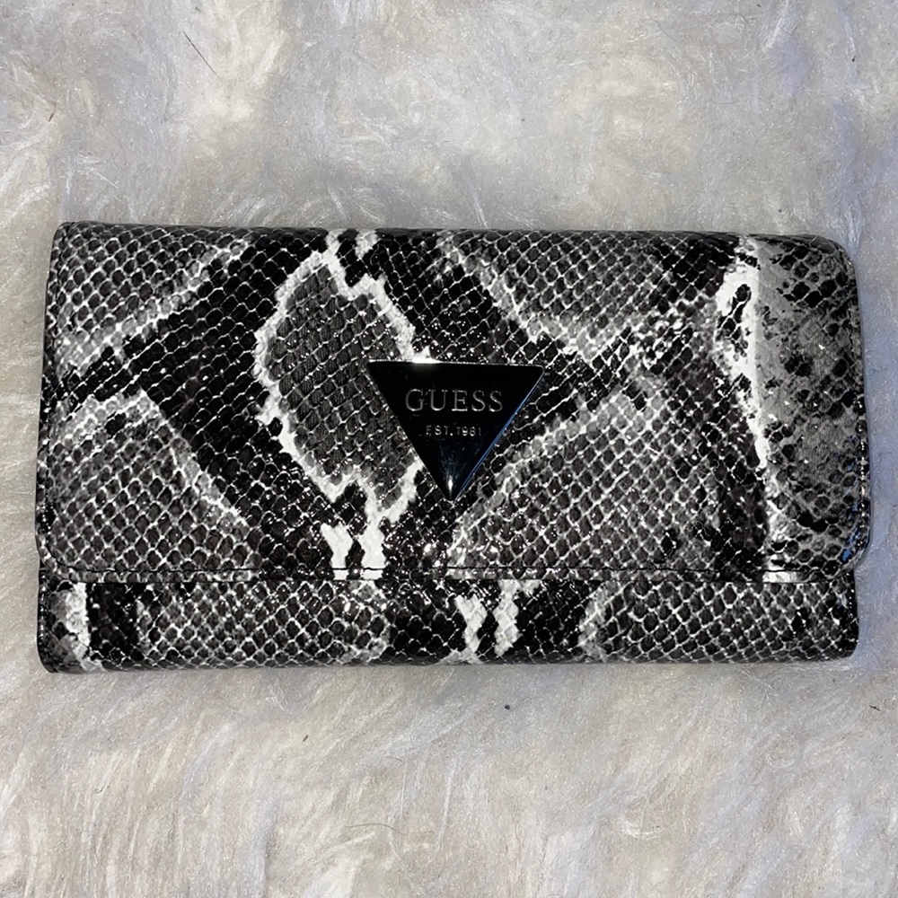 Guess snake skin wallet